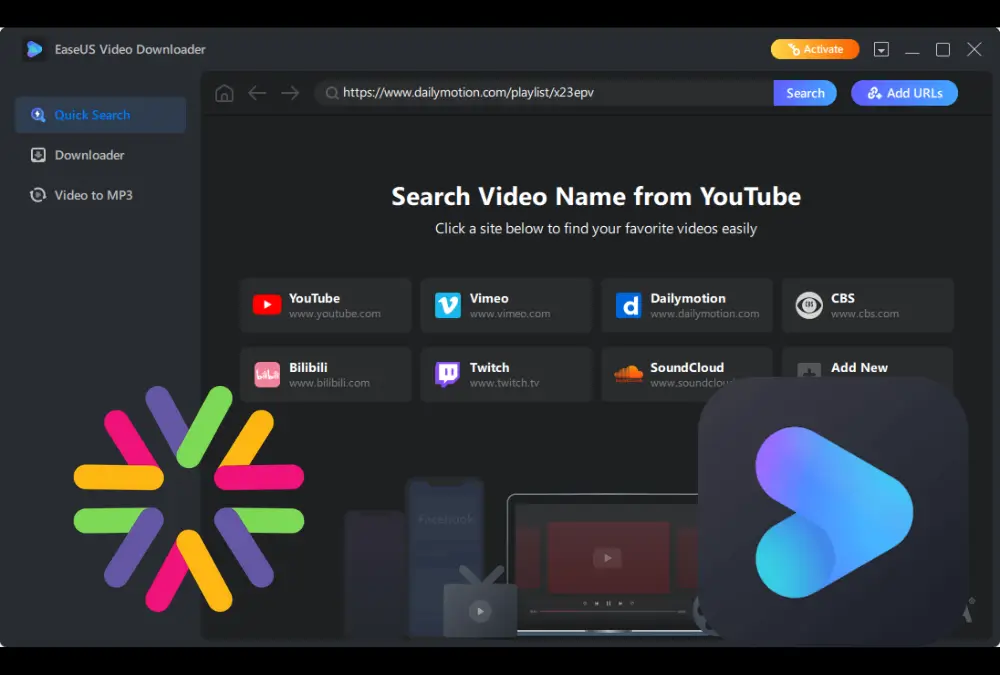 EaseUS Video Downloader Crackeado